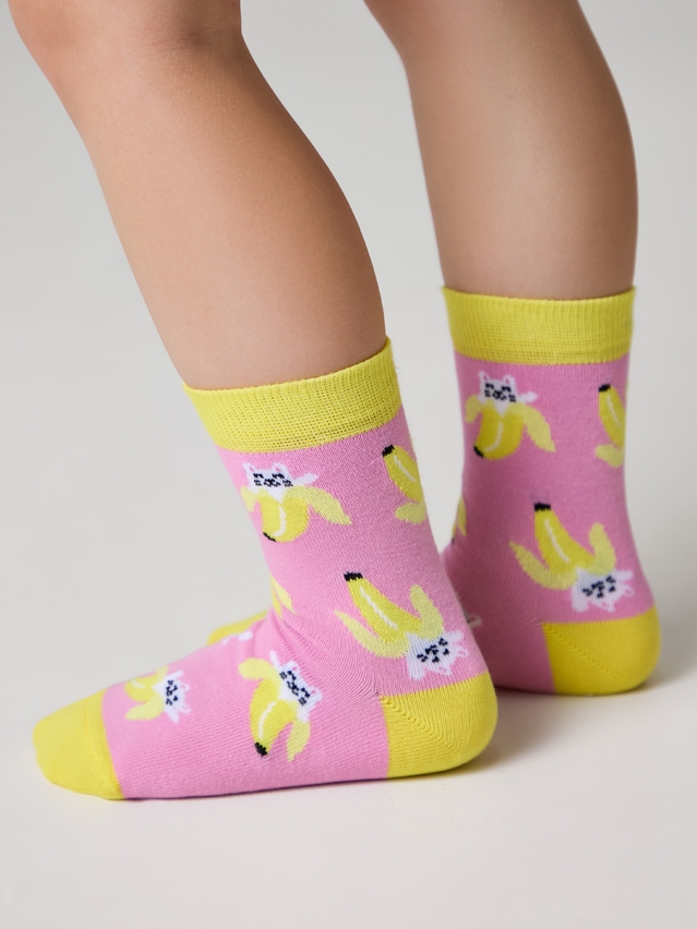 Children's socks CONTE-KIDS TIP-TOP, s.12, 1033 pink - 3