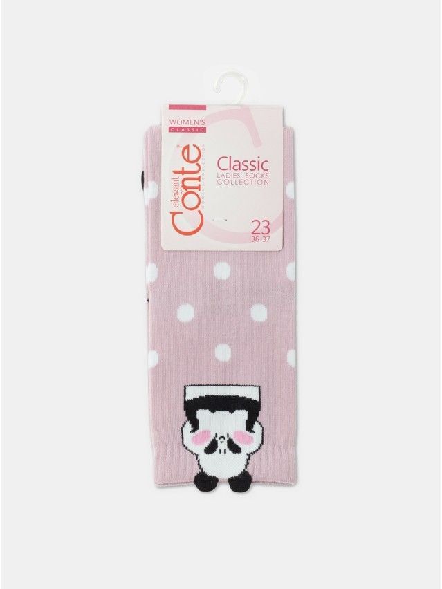 Women's socks CONTE ELEGANT CLASSIC, s.23, 365 ash pink - 5