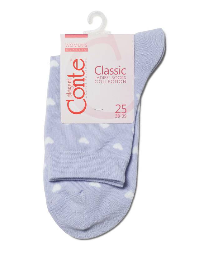 Women's socks CONTE ELEGANT CLASSIC, s.23, 143 pale violet - 3
