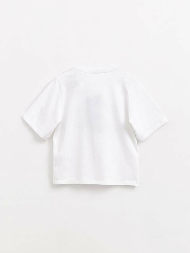 Women's polo neck shirt CONTE ELEGANT LD 1657, s.170-92, white - 3