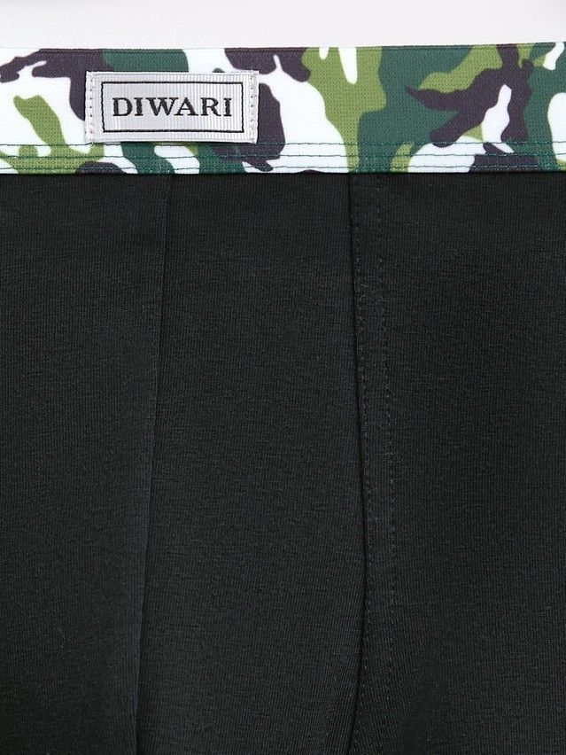 Men's underpants DIWARI BASIC MSH 700, s.78,82, black-green - 2