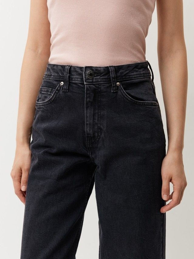 Women's jeans CONTE CON-972, s.164-94, washed black - 7