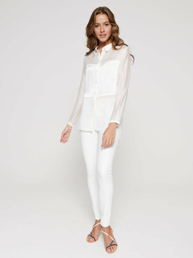 Women's shirt CE LBL 1095, s.170-84-90, off-white - 4