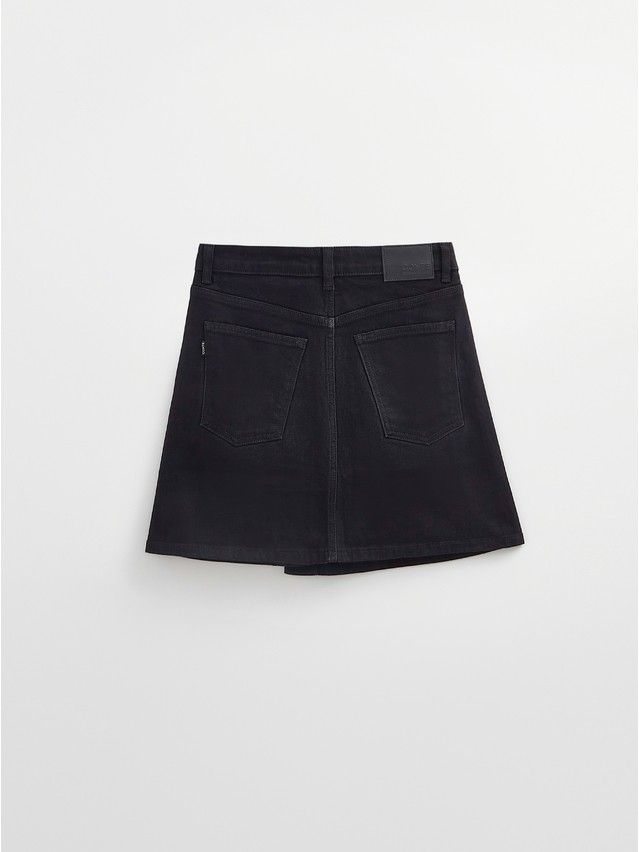 Denim skirt CONTE ELEGANT CON-708, s.170-94, black - 7