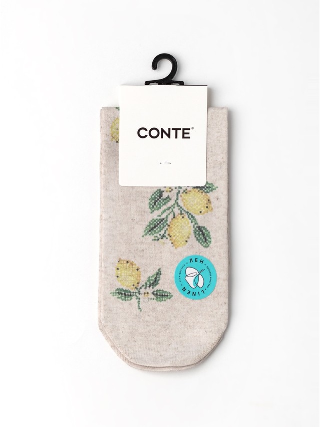 Women's socks CONTE ELEGANT FANTASY, s.23-25, 1236 lemon - 5