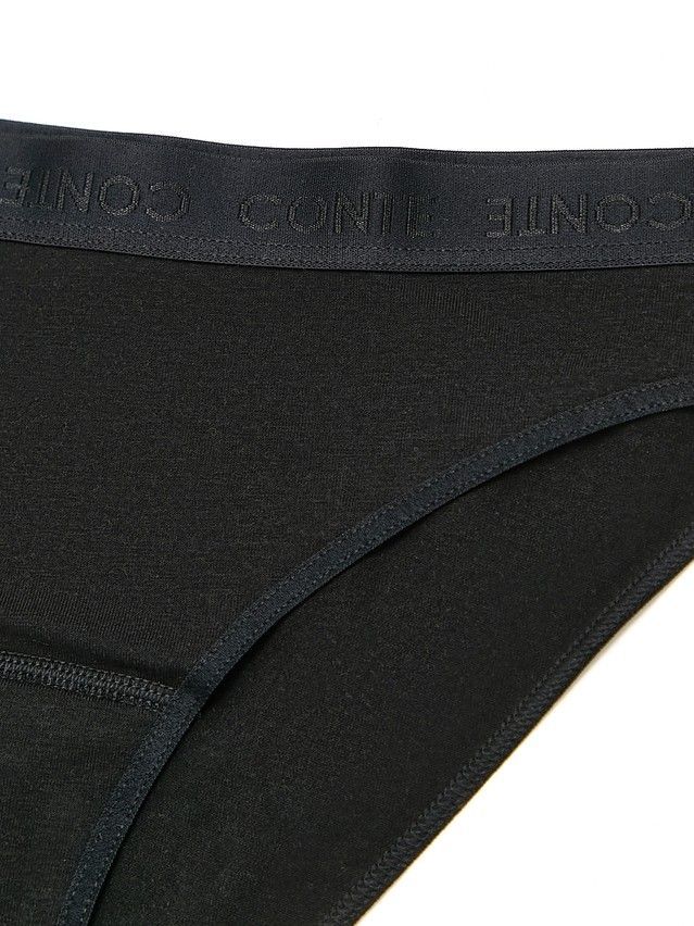 Women's panties CONTE ELEGANT CRISS CROSS LB 3129, s.90, black - 5