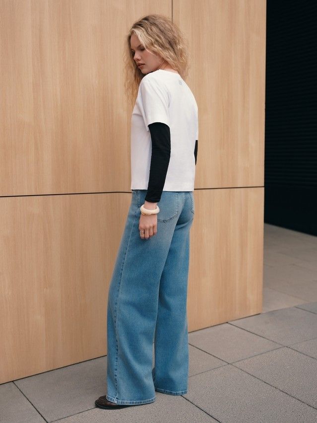 Women's polo neck shirt CONTE ELEGANT LD 3029, s.170-92, white-lyubou - 3