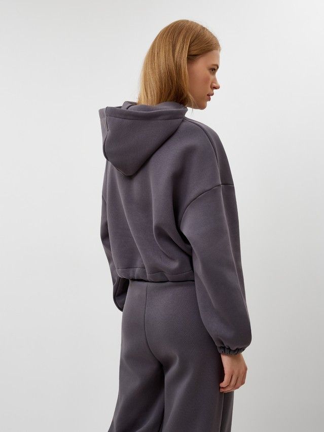 Women's polo neck shirt CONTE LD 3233, s.170-84, graphite - 3