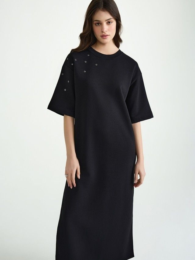 Women's gown CONTE ELEGANT LPL 3076, s.170-84-90, black - 2