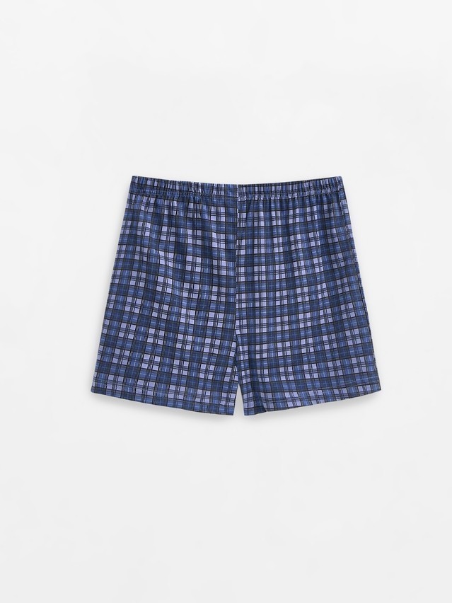 Men's underpants DIWARI BASIC MEN MBX 010, s.78,82, blue check - 2