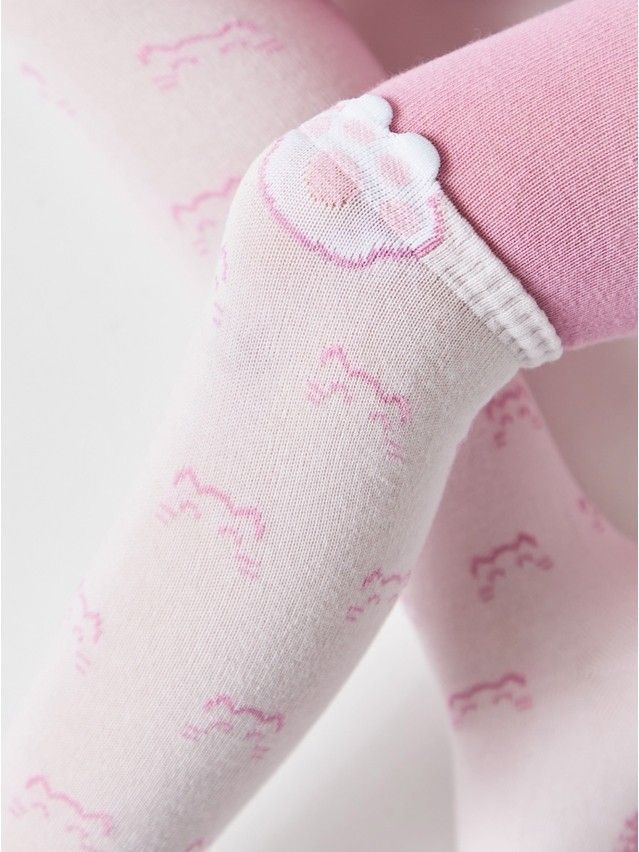 Children's tights CONTE-KIDS TIP-TOP, s.128-134 (20),691 pink - 5