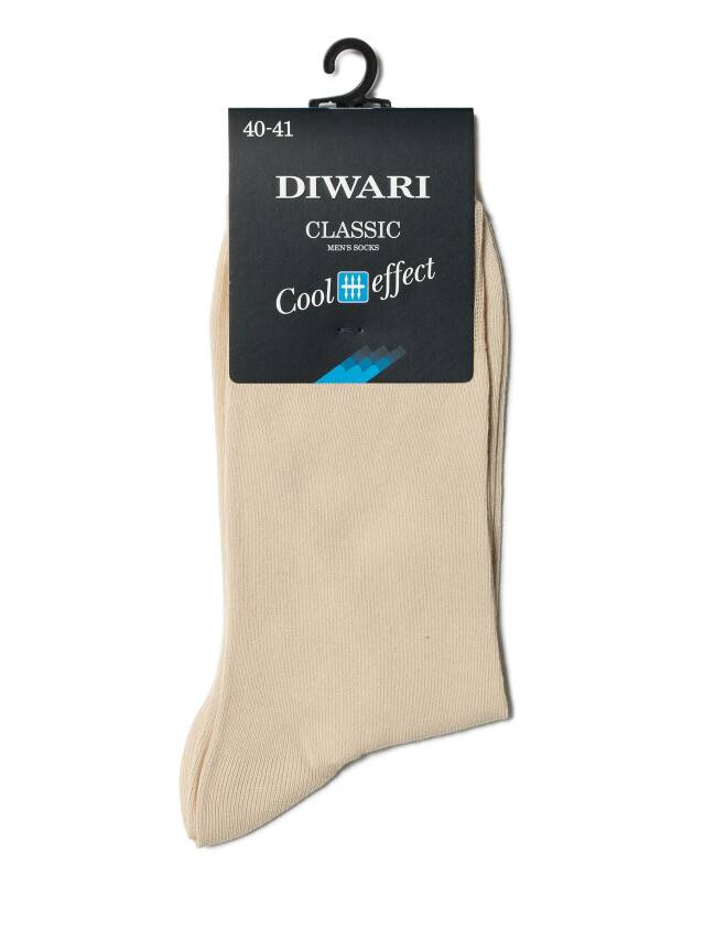 Men's socks DiWaRi CLASSIC COOL EFFECT, s. 40-41, 000 beige - 2
