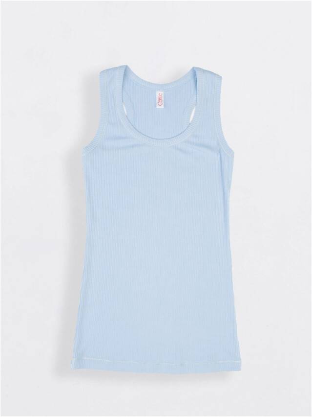 Women's polo neck shirt CONTE ELEGANT LD 713, s.170-100, blue - 1