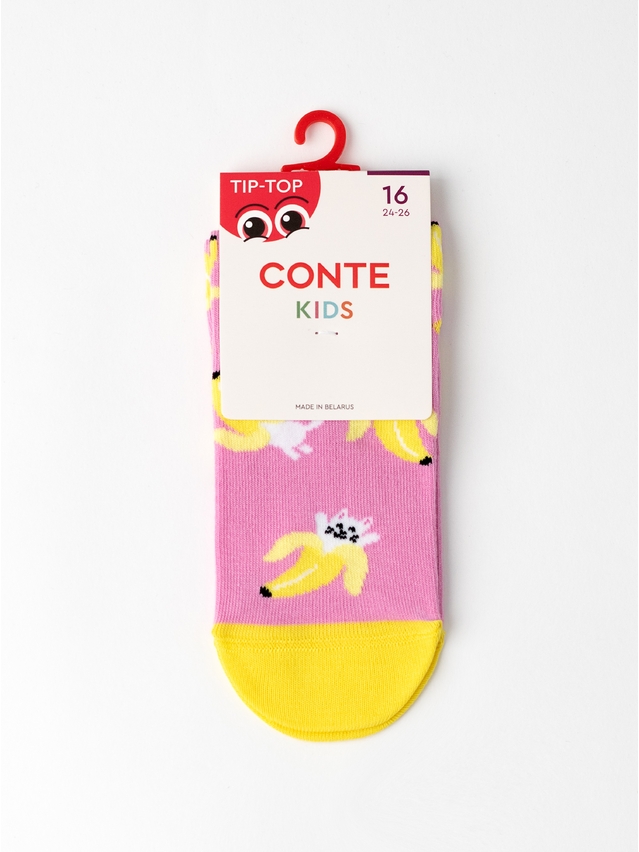 Children's socks CONTE-KIDS TIP-TOP, s.12, 1033 pink - 6