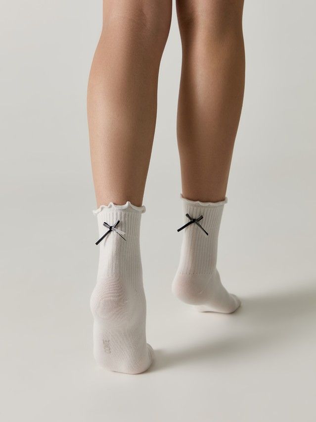 Women's socks CONTE, s.23-25, 1158 milky - 1