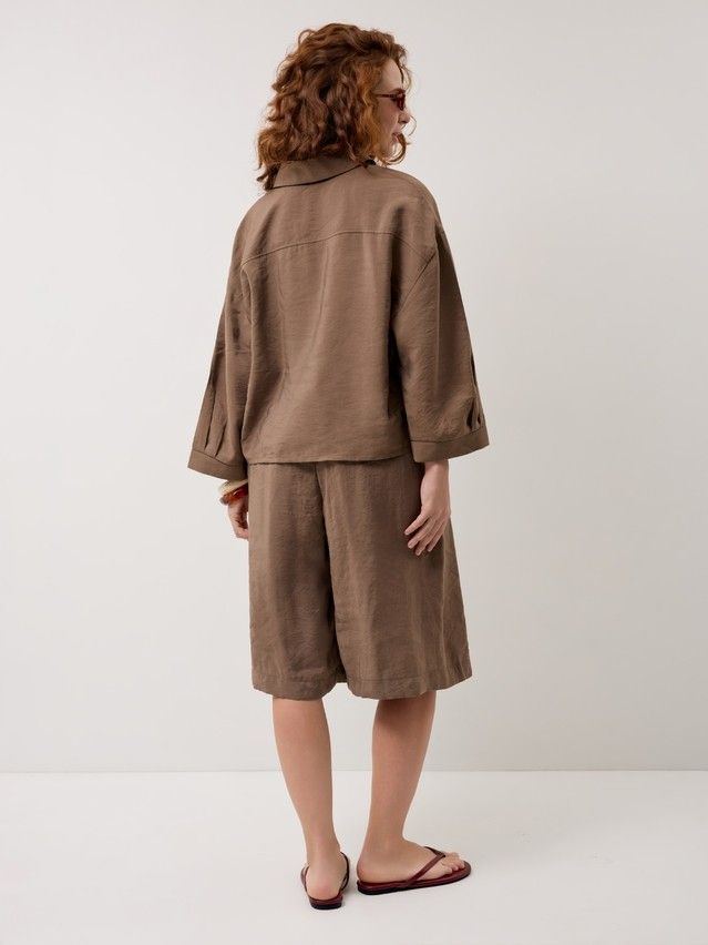 Women's shirt CONTE LRU 3423, s.170-84-90, chocolate - 2