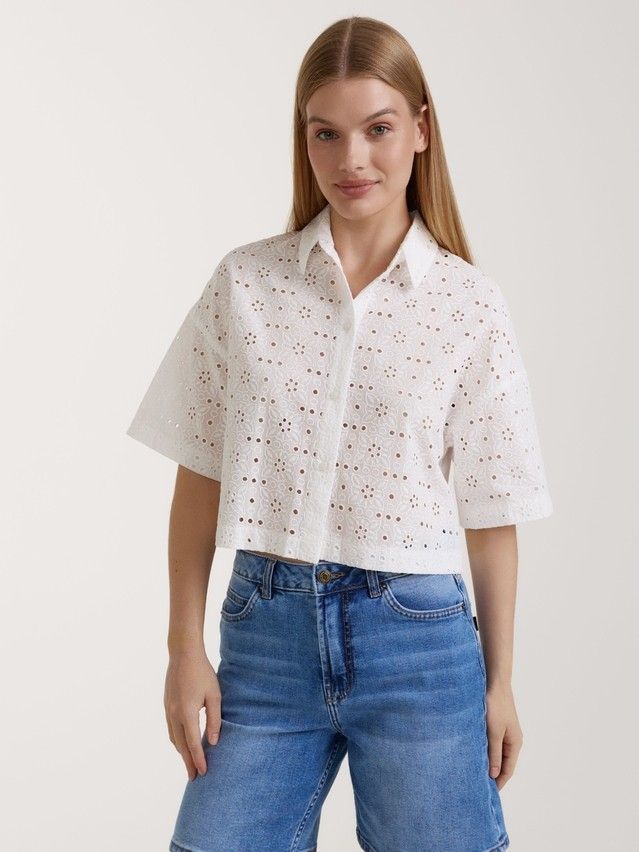 Women's shirt CONTE ELEGANT LBL 3204, s.170-84-90, white - 1