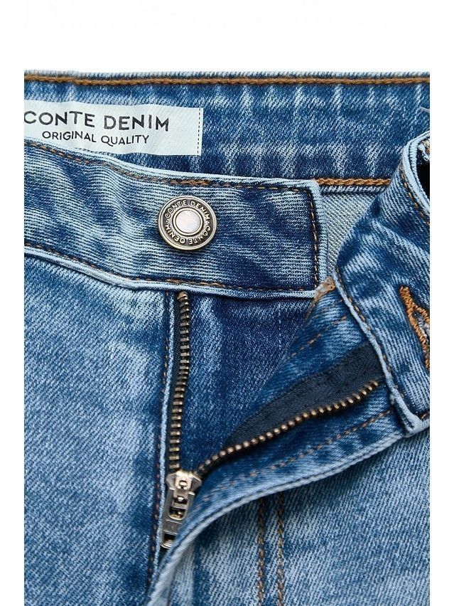 Denim trousers CONTE ELEGANT CON-749, s.170-102, light blue - 10