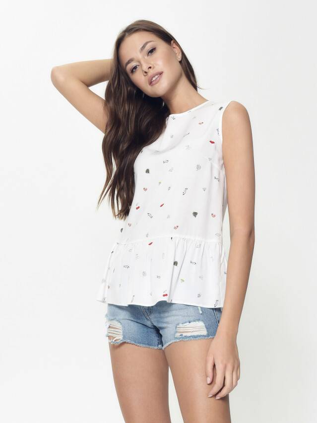 Women's shirt CE LBL 918, s.170-84-90, white WIFI - 1