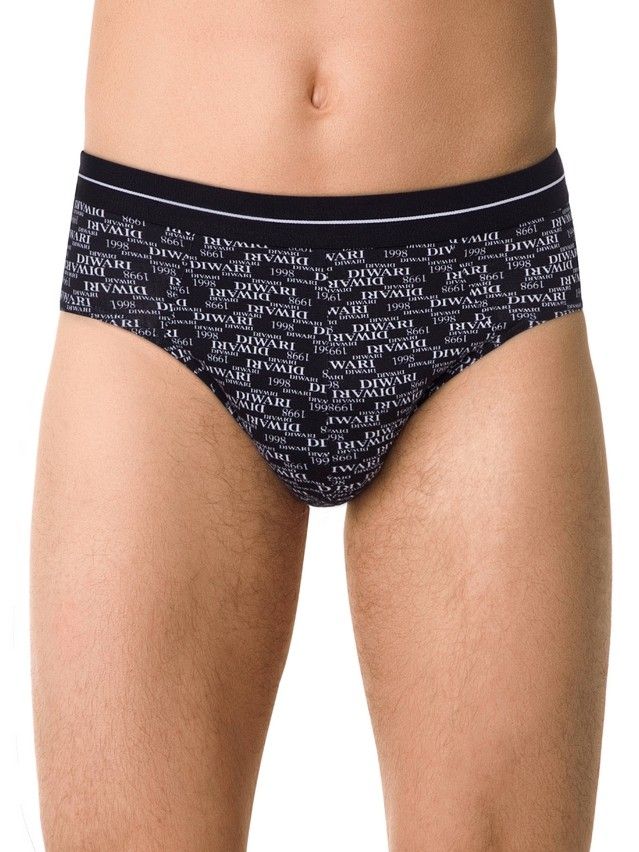Men's underpants DIWARI SHAPE MSL 871, s.78,82, nero-white - 4