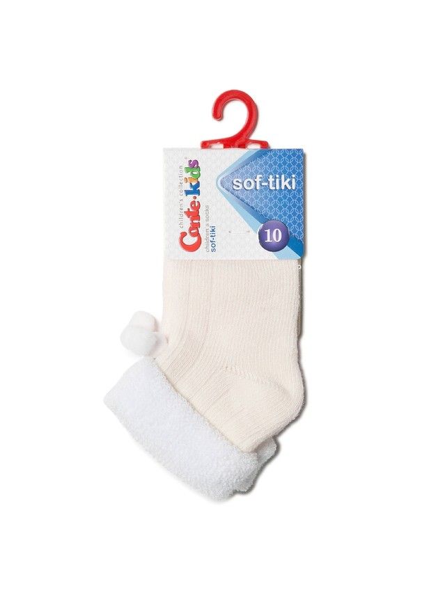 Children's socks CONTE-KIDS SOF-TIKI, s.15-17, 212 cream - 2