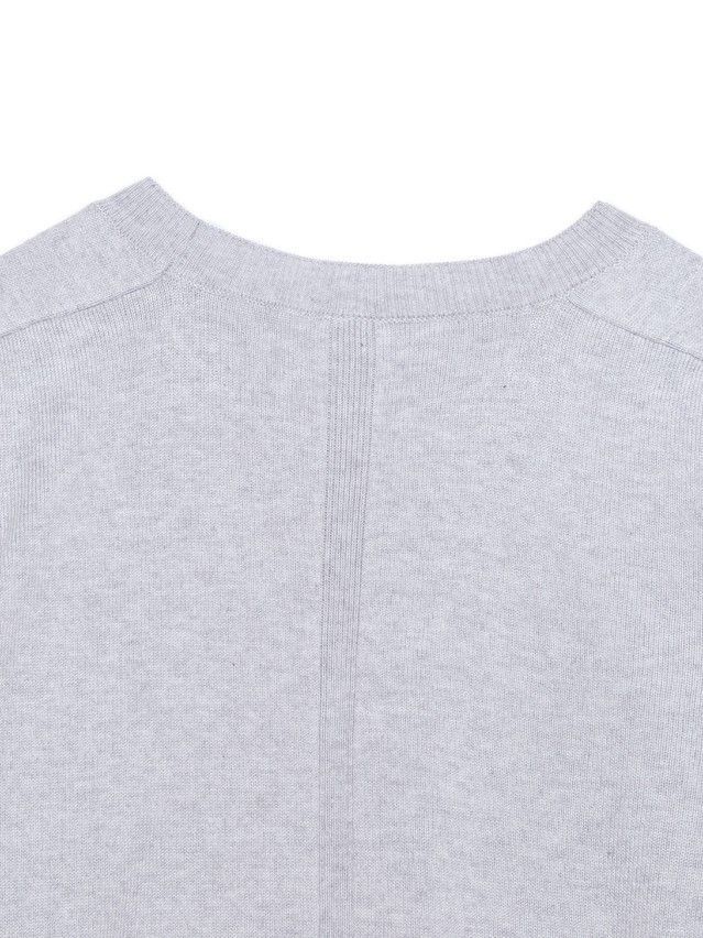 Women's polo neck shirt CONTE ELEGANT LDK098, s.170-84, white smoke - 7