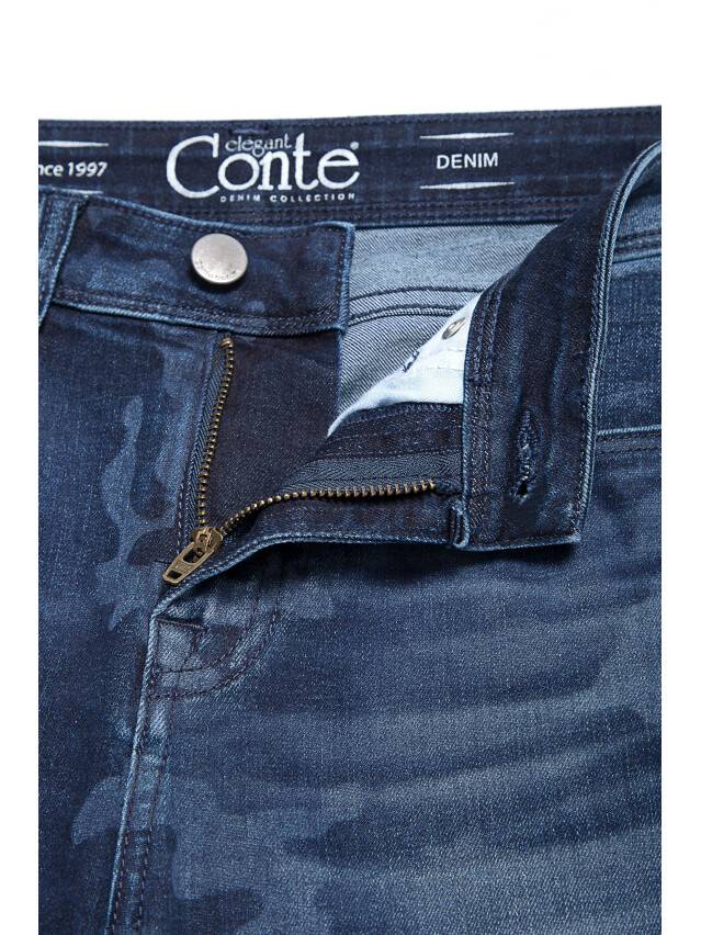 Denim trousers CONTE ELEGANT CON-93, s.170-106, navy - 6