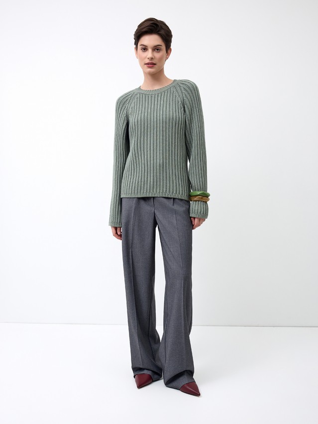 Women's pullover CONTE ELEGANT LDK24117, s.170-84, khaki - 1