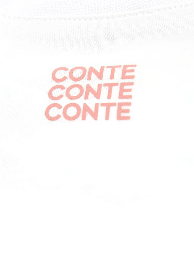 Women's polo neck shirt CONTE ELEGANT LD 3032, s.170-92, white-stickers - 8
