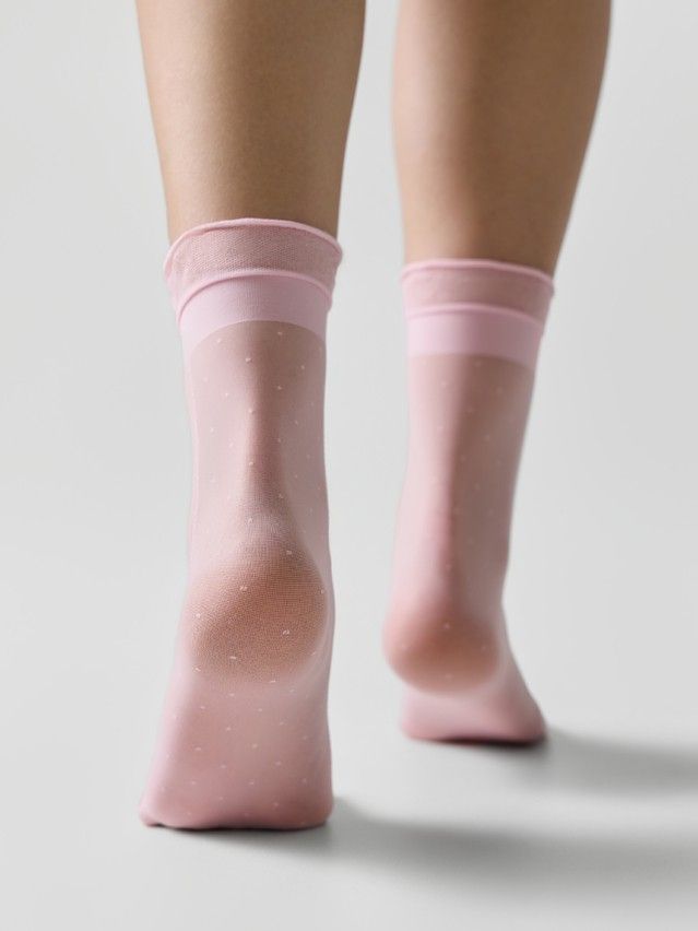 Women's socks CONTE ELEGANT FANTASY, s.23-25, light pink - 2