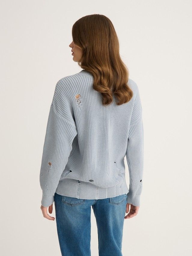 Women's pullover CONTE ELEGANT LDK2395, s.170-84-88, blue fog - 3