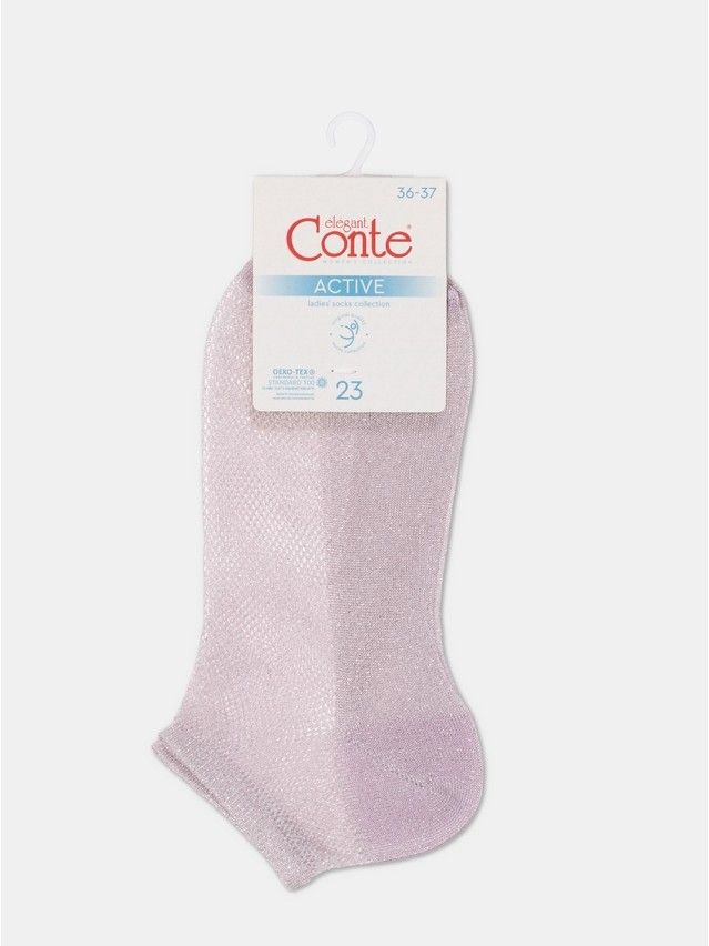 Women's socks CONTE ELEGANT ACTIVE, s.23, 277 lilac - 5