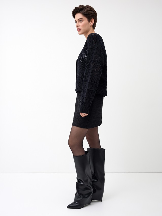 Women’s jacket CONTE ELEGANT LDK24112, s.170-84-88, black - 2