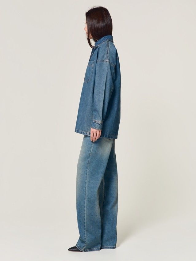 Denim windbreaker CONTE CON-944, s.170-88-94, blue tint - 10