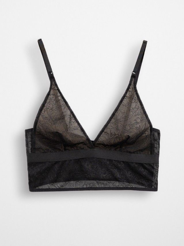 Women's bustier CONTE ELEGANT FLORAL TATTOO LBE 2870, s.170-100, black - 5