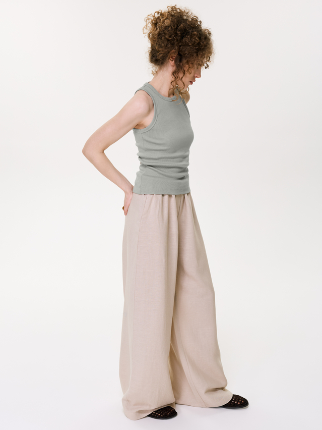 Women's tank top CONTE ELEGANT BASIC COLLECTION LM 5022, s.170-84, khaki - 3