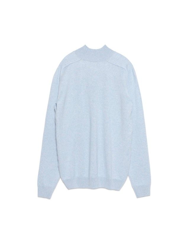 Women's polo neck shirt CONTE ELEGANT LDK099, s.170-84, light steel blue - 3