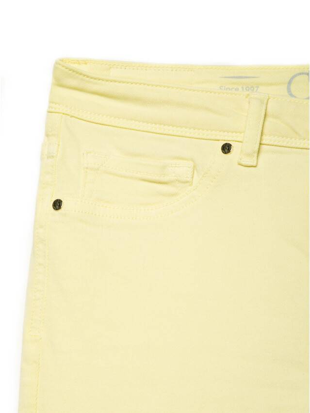 Denim trousers CONTE ELEGANT CON-38Y, s.170-102, pastel yellow - 6