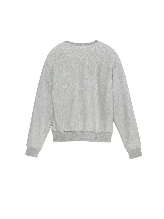 Sweatshirt LD 1043, s.170-100, shiny grey - 5