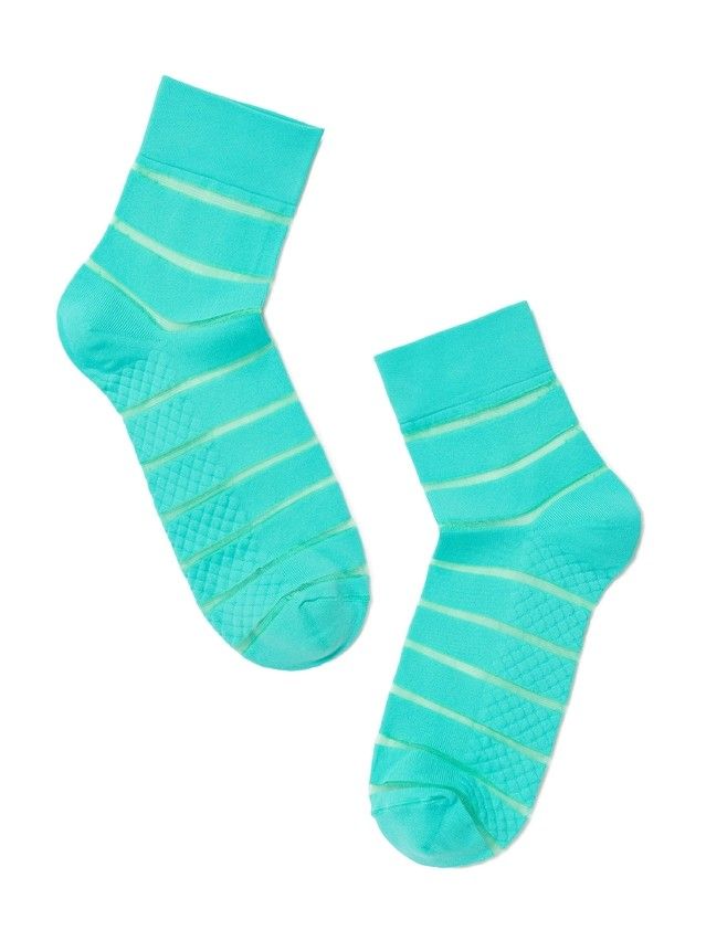Women's socks CONTE ELEGANT FANTASY 16С-85СП, s.23-25, turquoise - 2
