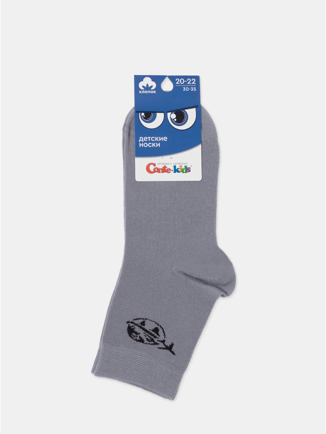 Children's socks CONTE-KIDS, s.20-22, 892 grey - 1