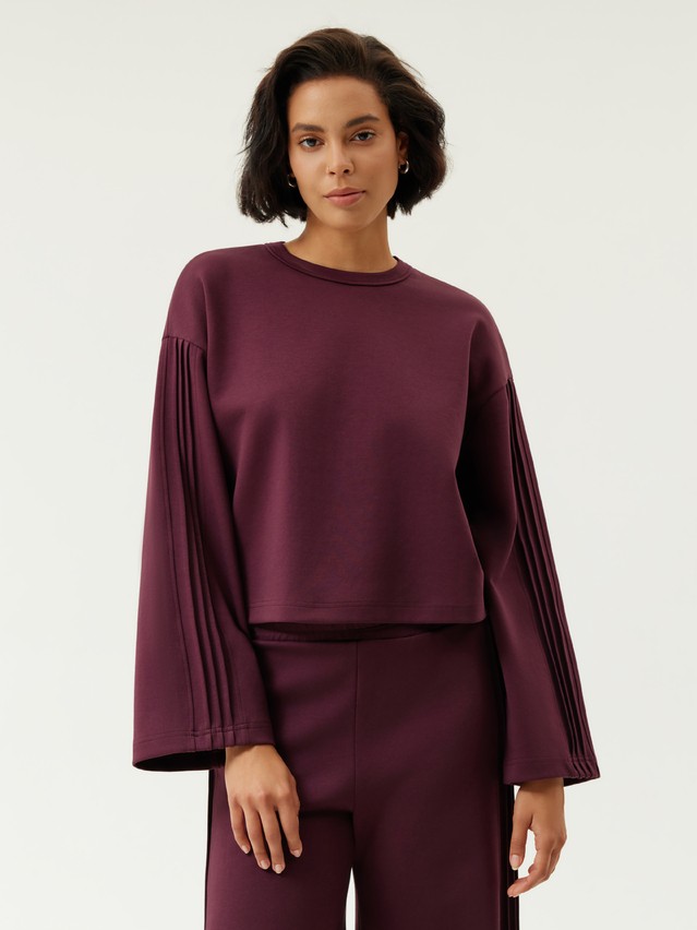 Women's jumper CONTE LD 3642, s.170-84, bordo - 1