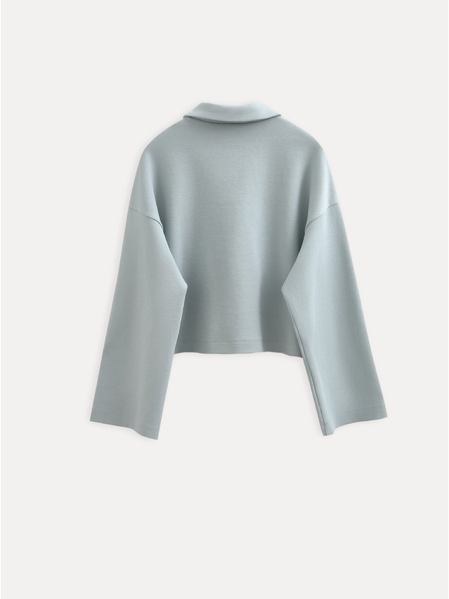 Women's polo neck shirt CONTE LD 3458, s.170-84, blue - 6