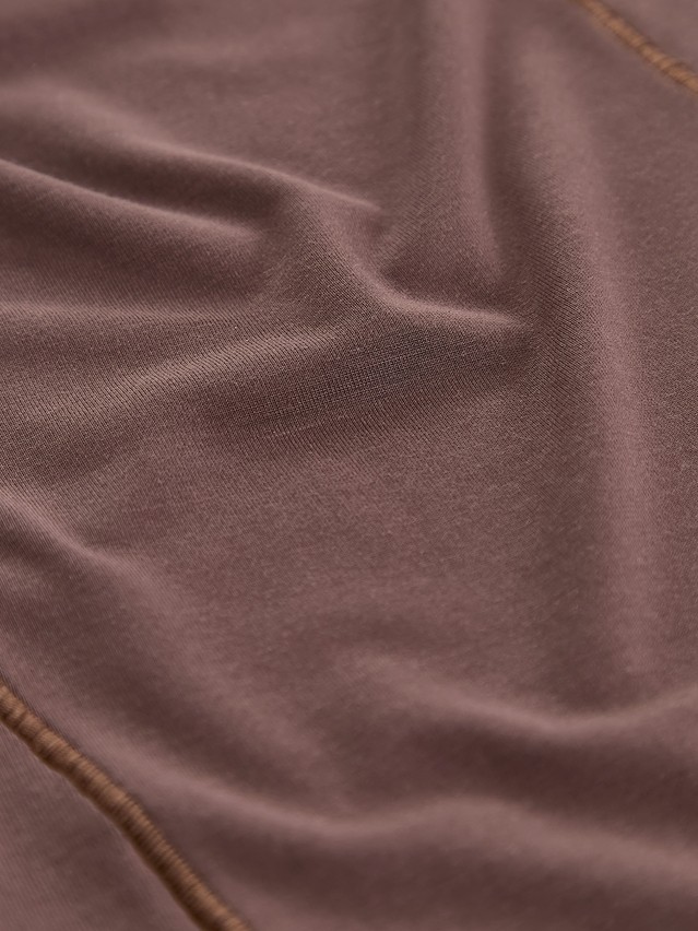 Women's polo neck shirt CONTE LD 3506, s.170-84, chocolate - 7