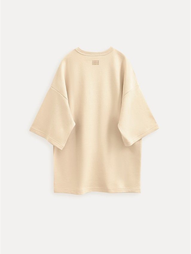 Women's polo neck shirt CONTE LD 3387, s.170-88, matte beige - 8