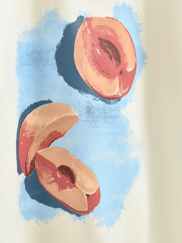 Women's polo neck shirt CONTE ELEGANT LD 3036, s.170-92, milk-peach - 4