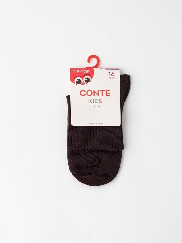 Children's socks CONTE-KIDS TIP-TOP, s.12, 1036 chocolate - 5