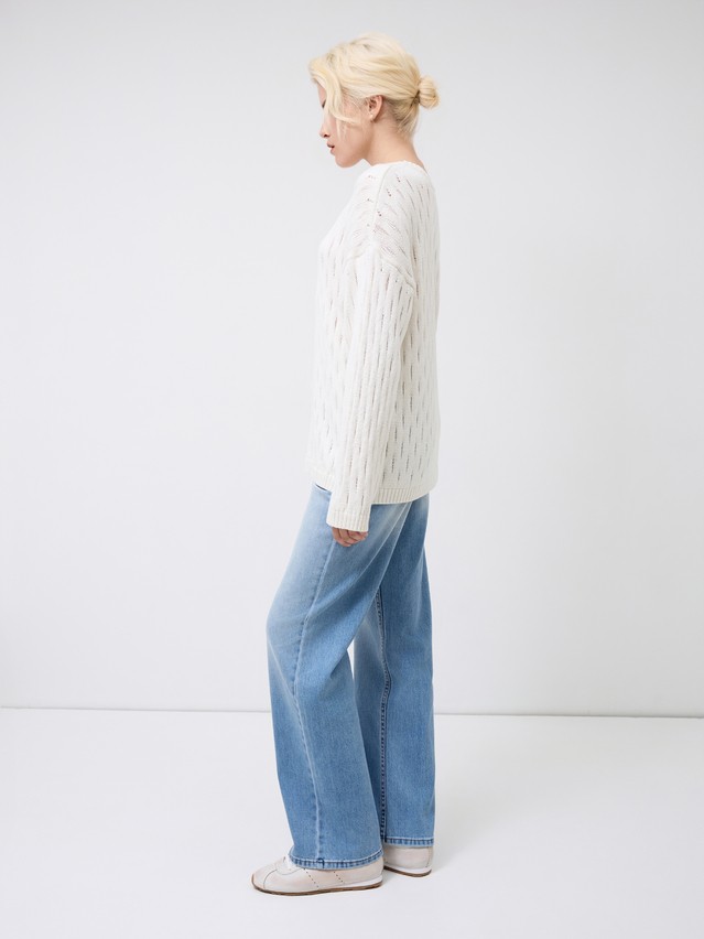 Women's pullover CONTE ELEGANT LDK24119, s.170-84, ecru - 5