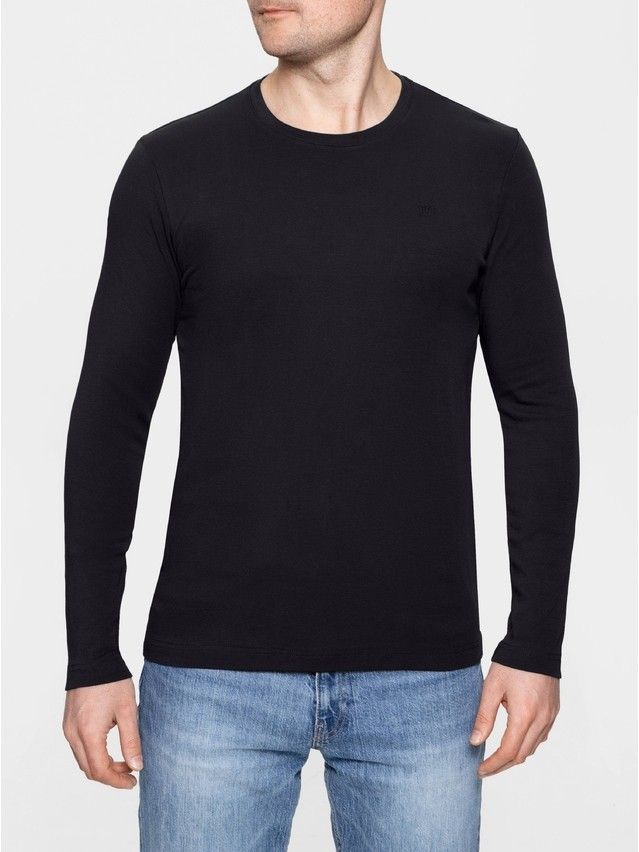 Men's polo neck shirt DiWaRi MD 695, s.170,176-100, black - 3