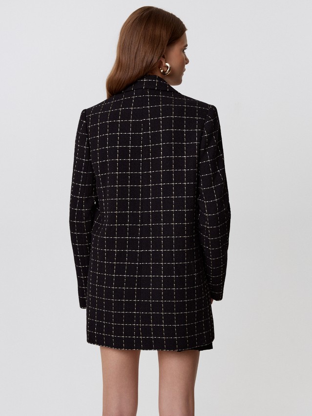 Women's jacket CONTE LJ 3265, s.170-88-94, black-white - 4